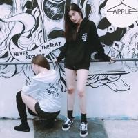 ราคา เสื้อกันหนาวแขนยาวซิปมีฮู้ด Anti social social club (634685693)