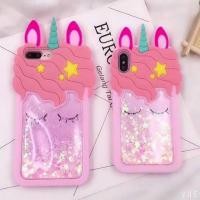 ราคา Samsung A30S A50S A10 A30 A50 J2 J7 J5 J4 J6 J510 J710 A7 A9 Plus Unicorn liquid glitter Case (52804906928)