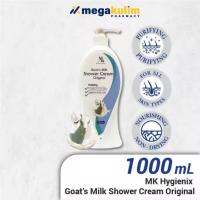 ราคา พร้อมส่ง!ครีมอาบน้ำนมแพะนำเข้า สบู่อาบน้ำ นมแพะ สำหรับทุกสภาพผิว MK Hygienix Goat's Milk Shower Cream Original 1000ml (48165775873)