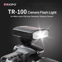 ราคา TRIOPO TR100 Mini Flash Speedlite Portable Camera Flash for Nikon canon Fuji sony Panasonic Olympus DSLR Camera (29194903792)