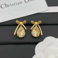 ราคา Dior สไตล์ Bowknot Water Drop ต่างหูเพชรหรูหรา High-End ต่างหู Niche Design ต่างหูประณีต-dgdc (49315588758)
