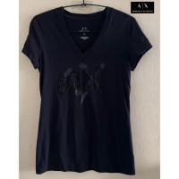 ราคา เสื้อยืดสีดำ ARMANI EXCHANGE มือสอง Size S (45651445088)