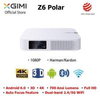 ราคา XGIMI Z6 Polar LED Smart Projector FullHD 1080P 700 Ansi Lumens LED DLP Mini Projector Android Wifi Bluetooth Smart Home (2256021012)