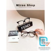ราคา Fendi Square Eyewear กรอบแว่นสายตา ของแท้ FE50058F (55250861062)