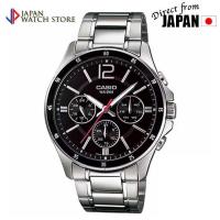 ราคา Casio MTP-1374D-1AVDF นาฬิกาผู้ชาย Day-Date สแตนเลส รุ่นยอดนิยม ของแท้ (54355933121)