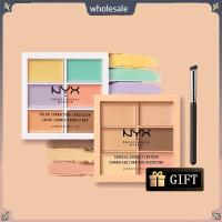 ราคา ☪ NYX คอนซีลเลอร์พาเลท อเมริกัน NYX คอนซีลเลอร์พาเลทไฮไลท์ซ่อมแซมครอบคลุมสิวรอยคล้ำจุดด่างดำ (22146932193)