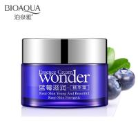 ราคา ( สินค้าขายดี / ของแท้ พร้อมส่ง ) BIOAQUA Wonder Essence Cream 50g. / 1 กระปุก ครีมบลูเบอร์รี่ (8392934325)