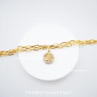 ราคา สร้อยข้อมือโซ่ฝรั่งห้อยโอม เทพเจ้าแห่งความสำเร็จ คิดสมปรารถนา โอม พระพิฆเนศ สร้อยข้อมือโซ่ฝรั่ง สร้อยข้อมือโอม กำไลโอม (26903697362)
