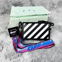 ราคา แนะนำสอบถามจำนวนคงเหลือก่อนกดซื้อนะคะ กระเป๋า Off white mini diag crossbody bag (สายชมพู) (17723229402)