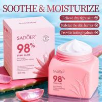 ราคา Full English Cream SADOER Pink Aloe Soothing Moisturizing Cream 50g Repairing Moisturizing Cream Skin Care 0715 (50464647076)