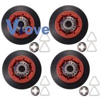 ราคา 4 ชิ้นเครื่องเป่ากลอง Roller Fit สําหรับ Whirlpool, Kenmore - 8536974 (56914354480)