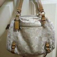 ราคา Coach แท้ 100% มือสองมีสายสะพายยาว (1259864366)