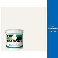 ราคา TOA สีน้ำทาภายใน 4 SEASONS สีขาว #A1000 ด้าน 1 แกลลอน จัดส่งโดย HomePro (25253465654)