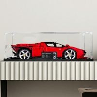 ราคา กล่องใส่เลโก้ Lego 42143 Ferrari Daytona SP3 กล่องอะคริลิคใส ตู้โชว์รถแข่งซูเปอร์คาร์ ใส่ Labubu กันฝุ่น (54862284549)