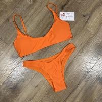ราคา [BKN147] <AU> BASIC ORANGE NEON BIKINI SET (28690030474)