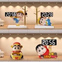 ราคา ⏰จัดส่งด่วน⏰นาฬิกาอิเล็กทรอนิกส์ตั้งโต๊ะการ์ตูนเครยอนชินจัง ตุ๊กตานาฬิกาปลุกเครยอนชินจัง ของตกแต่งบ้าน ตุ๊กตาเครยอนชินจัง ของขวัญเพื่อน (43202267528)