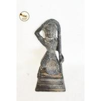 ราคา พระแม่ธรณี เนื้อทองเหลือง ทำผิวกรุเก่า หน้าตัก 2" (12672838053)