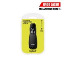 ราคา Logitech Wireless Presenter R400 with Laser Pointer รีโมทเลเซอร์พอยเตอร์ ระยะไกลถึง 15 เมตร (24900447437)