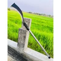 ราคา มีดขอหวดหัวตัดพร้อมด้ามเหล็ก(งานอรัญญิก) (25565013938)