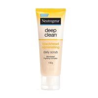 ราคา นูโทรจีน่า ดีพ คลีน แบลคเฮด อีลิมิเนทติ้ง เดลี่ สครับ100 กรัม NEUTROGENA DEEP CLEAN BLACKHEAD ELIMANATING DAILY SCRUB 10 (28733858913)