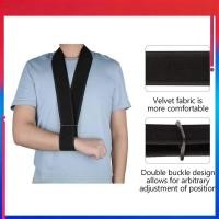 ราคา (ใหม่) Breathable Arm Sling สายรัดพยุงแขนแบบปรับได้ Immobilizer สําหรับการบาดเจ็บไหล่ข้อศอกข้อมือ Dislocation เข็มขัดรั้งหัก (47565984784)