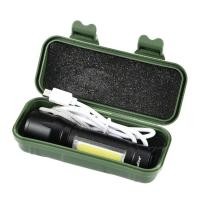 ราคา ไฟฉาย USB ไฟฉายความสว่างสูง ไฟฉายแรงสูง ไฟฉายLED ไฟฉายมินิ ไฟฉายLEDแบบพกพาTelecorsa ชาร์ทUSBได้ APL-X32 มี ไฟข้าง (13494790205)