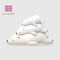 ราคา LIVHEART ตุ๊กตาหมีขั้วโลกตุ๊กตาหมีตุ๊กตาหมีของเล่นน่ารักเตียงหมอนของแท้ของขวัญวันเกิดนุ่มพิเศษ (51913094932)