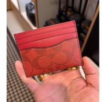 ราคา Coach C1613 Slim Card Case In Signature Canvas กระเป๋าใส่บัตร