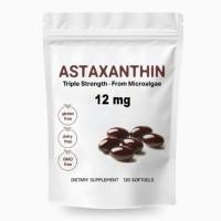ราคา 120 Count Astaxanthin Softgels 12mg Triple Strength Microalgae Derived Gluten-Free ผลิตภัณฑ์เสริมอาหารทุกวัน (41583676066)