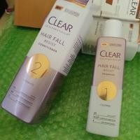 ราคา 1+1 แชมพู เคลียร์ ลดผมร่วง 120มล scalp ceuticals clear shampoo resist + ครีมนวดผม clear anti hair fall conditioner 300ml (42933084179)