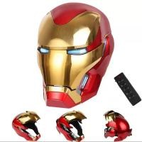 ราคา MechaheadMK50 หมวกกันน็อคไอรอนแมนควบคุมเสียงสวมใส่ผลิตภัณฑ์เทคโนโลยีสีดําแนะนําโดยผู้เชี่ยวชาญขั้นสูง (57414461529)