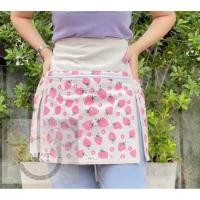 ราคา ผ้ากันเปื้อนผ้าฝ้ายลายวินเทจ ผ้ากันเปื้อนพื้นเมืองแบบครึ่งตัว Half Apron (25165119282)