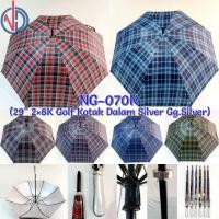 ราคา JUMBO SQUARE UMBRELLA ใหญ่ JUMBO UMBRELLA GOLF UMBRELLA SILVER HANDLE UMBRELLA VD (29142128081)