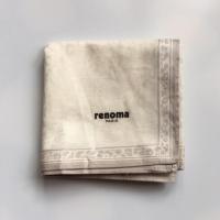 ราคา ผ้าเช็ดหน้าแบรนด์ Renoma Paris ลาย Loepard มือสอง (7287849981)
