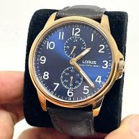 ราคา LORUS VD77-X002 นาฬิกาผู้ชาย 5 มือ พร้อม PVD rose gold plated 43mm - Japan ของแท้ [2HAND] (50761306318)