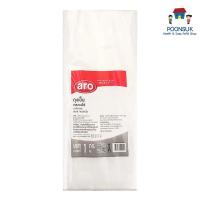 ราคา aro LDPE bag เอโร่ ถุงเย็น ขนาด 16x24 นิ้ว 1กก. ใช้บรรจุอาหาร อุณหภูมิไม่เกิน 60 องศาเซลเซียส (40402538033)