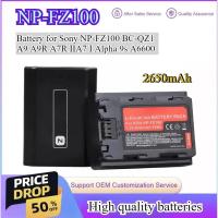 ราคา 2650mAh NP-FZ100 NPFZ100 NP FZ100 + แบตเตอรี่ชาร์จสําหรับ Sony NP-FZ100 BC-QZ1 Sony A9 A9R A7R III A7 III A6600 แบตเตอรี่ดิจิตอล (54062481357)