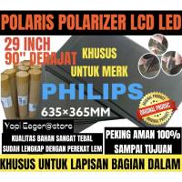 ราคา POLARIS POLARITIZER LCD LED PHILIPS 29 นิ้ว 90" เคลือบฟิล์มพลาสติก DEGREE พิเศษสําหรับ INSIDE (46115418899)