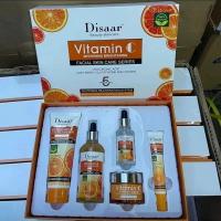 ราคา ✨VC Skin Care Product Set Skin Moisturizing Brightening Lightening Fine Lines Set Box 6-10-2 (48216126362)