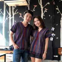 ราคา เสื้อกะเหรี่ยงผ้าทอนากาใส่ได้ทั้งหญิงและชาย (29214601532)