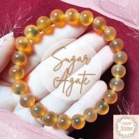 ราคา CupidSister สร้อยข้อมือหิน ชูการ์อาเกต Sugar Agate สีส้ม กำไลหินนำโชค หินแห่งความสมดุลของจิตใจ ขนาด 8.5 มิล (18525091783)