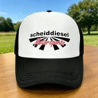 ราคา Scheid Diesel Motorsports พิมพ์ตัวอักษร Two Tone Trucker หมวกตาข่ายระบายอากาศกลับ Racing เบสบอลหมวกสําหรับผู้ชายผู้หญิง (27444987946)
