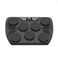 ราคา มัลติฟังก์ชั่แบบพกพาอิเล็กทรอนิกส์กลองชุด 7 Velocity-Sensitive Pads กลองโต๊ะในตัว 2 ลําโพงสเตอริโอชาร์จฝึกกลอง Pad สนับสนุนฟังก์ชั่นการบันทึก/อินพุตเสียง (41650916216)