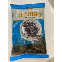 ราคา ถั่วดำ ตรา ข้าวทอง 500 กรัม (21274464665)