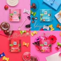 ราคา Ritter Sport Choco Cubes ช็อกโกแลตจากเยอรมัน 1 กล่องมีประมาณ 22 ชิ้น น้ำหนัก 176 กรัม มี 4 แบบ (25457876806)