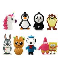 ราคา แฟลชไดรฟ์ลายการ์ตูนเพนกวินลายสิงโต USB 128GB 64GB 32GB16GB 8GB 4GB U Disk Memory Stick (46912733982)