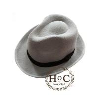 ราคา หมวก Houseofcuff Fedora GREY FEDORA HAT LAKEN (56662940840)