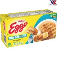 ราคา [สินค้าส่งด่วน] [2906] Kellogg's Eggo Buttermilk Waffles 349g (41581708751)