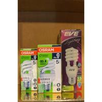 ราคา saleหลอดตะเกียบ ทรงเกลียว แสงคูลไวท์ cool white 4000K มีให้เลือก 12w , 20w Osram และ 15w EVE ขั้วเกลียว E27 (46408831455)