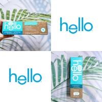 ราคา (Hello®) Antiplaque + Whitening Fluoride Free Toothpaste 133 g ยาสีฟัน ไวท์เทนนิ่ง (12307959871)